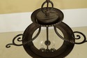 F31874EC: Bell Form Glass Hanging Chandelier Light