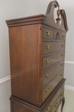 59199EC: HICKORY CHAIR CO Mahogany Highboy Chest O