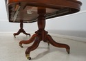 L67601: JOHN WIDDICOMB Regency Walnut Dining Table
