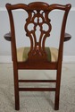 67681: Pair MAITLAND SMITH Chippendale Mahogany Ar