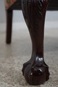 67700: KINDEL Mahogany Chippendale Style Wing Chai