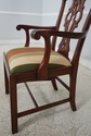 67681: Pair MAITLAND SMITH Chippendale Mahogany Ar