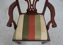 67681: Pair MAITLAND SMITH Chippendale Mahogany Ar