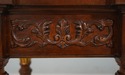 67640: KARGES French Louis XVI Walnut Carved & Gil