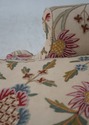 67593: Vintage Queen Anne Wing Back Loveseat Sette