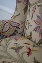 67593: Vintage Queen Anne Wing Back Loveseat Sette