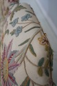67593: Vintage Queen Anne Wing Back Loveseat Sette