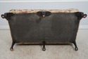 67593: Vintage Queen Anne Wing Back Loveseat Sette