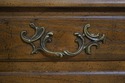 67713: BAKER Burl Walnut Louis XV Writing Desk