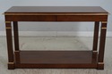 67422: Custom Quality Gold Gilded Console Sofa Tab