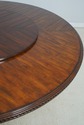 L72321: Large Round Barley Twist Mahogany Dining T