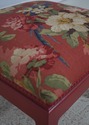 L72389: Pair Of Chinese Style Red Bird & Flower Ot