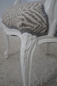 L71918: Set of 10 MGM White Painted Louis XV Dinin
