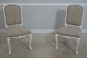 L71918: Set of 10 MGM White Painted Louis XV Dinin