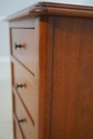 72386: GRANGE Cherry French 5 Drawer Bedside Chest