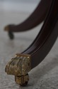 60822: STICKLEY Regency Style Mahogany Double Pede