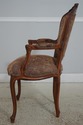 L72301: Set of 8 French Style Carved Upholstered D