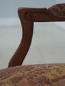 L72301: Set of 8 French Style Carved Upholstered D