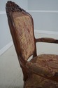 L72301: Set of 8 French Style Carved Upholstered D
