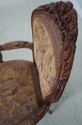 L72301: Set of 8 French Style Carved Upholstered D