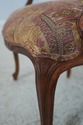 L72301: Set of 8 French Style Carved Upholstered D
