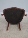 L72301: Set of 8 French Style Carved Upholstered D