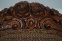L72301: Set of 8 French Style Carved Upholstered D