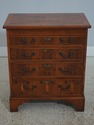 L72296: English Yew Wood George III Style Bachelor
