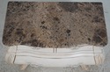 L72319: Marble Top Italian Style Commode Chest