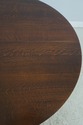 72371: STICKLEY Mission Oak Round Dining Room Tabl