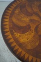 L72325: THEODORE ALEXANDER Burl Wood Swirling Tear
