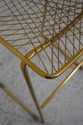 F72396: Pair Of Modern Design Brass Wire Bar Stool