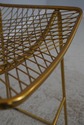 F72396: Pair Of Modern Design Brass Wire Bar Stool