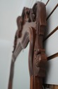 53968: ETHAN ALLEN 18th C Mahogany Wall Mirror