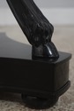 F71995: Vintage Art Deco Black Lacquer Swan Torich