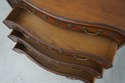 L72401: BAKER Georgian Mahogany Serpentine Front D