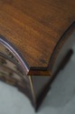 L72401: BAKER Georgian Mahogany Serpentine Front D