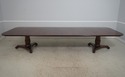 62807: Regency Style Flame Mahogany Dining Room Ta