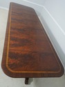 62807: Regency Style Flame Mahogany Dining Room Ta