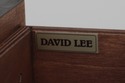 54000EC: DAVID LEE 2 Drawer Rustic Painted Finish 