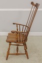 59033EC: HITCHCOCK Oak High Back Windsor Armchair