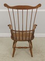 59033EC: HITCHCOCK Oak High Back Windsor Armchair