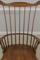 59033EC: HITCHCOCK Oak High Back Windsor Armchair