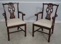 63740EC: Set of 6 MAITLAND SMITH Carved Mahogany C