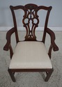 63740EC: Set of 6 MAITLAND SMITH Carved Mahogany C