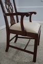 63740EC: Set of 6 MAITLAND SMITH Carved Mahogany C