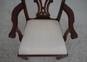 63740EC: Set of 6 MAITLAND SMITH Carved Mahogany C