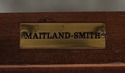 63740EC: Set of 6 MAITLAND SMITH Carved Mahogany C