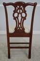 63740EC: Set of 6 MAITLAND SMITH Carved Mahogany C