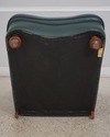 F63645EC: SAM MOORE Hunter Green Leather Chair & O